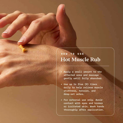 Hot Muscle Rub