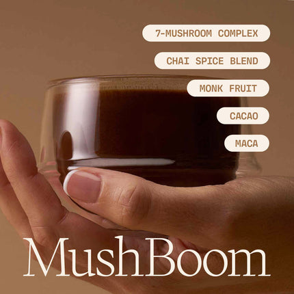 MushBoom | Cacao Chai & Mushroom Chai Blend