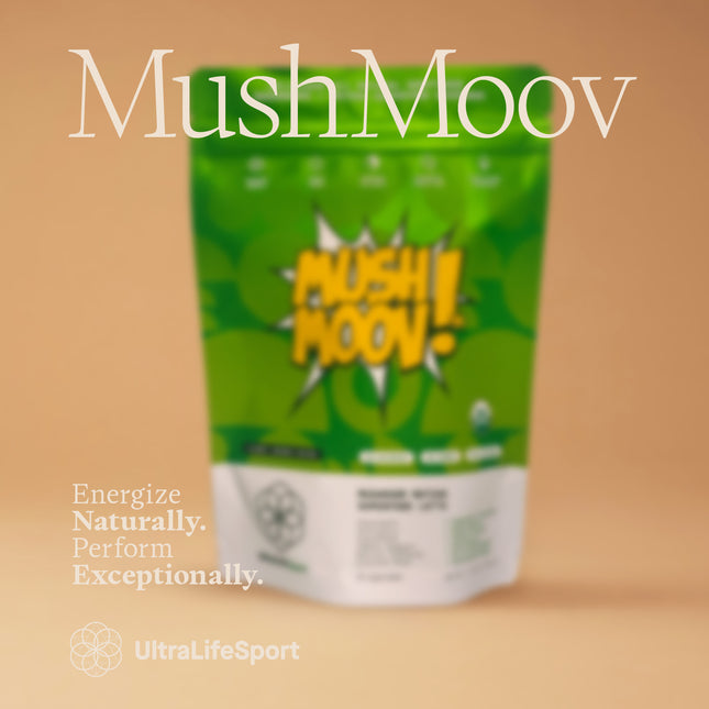 MushMoov | Coconut & Mushroom Matcha Beverage | Mushroom Drink